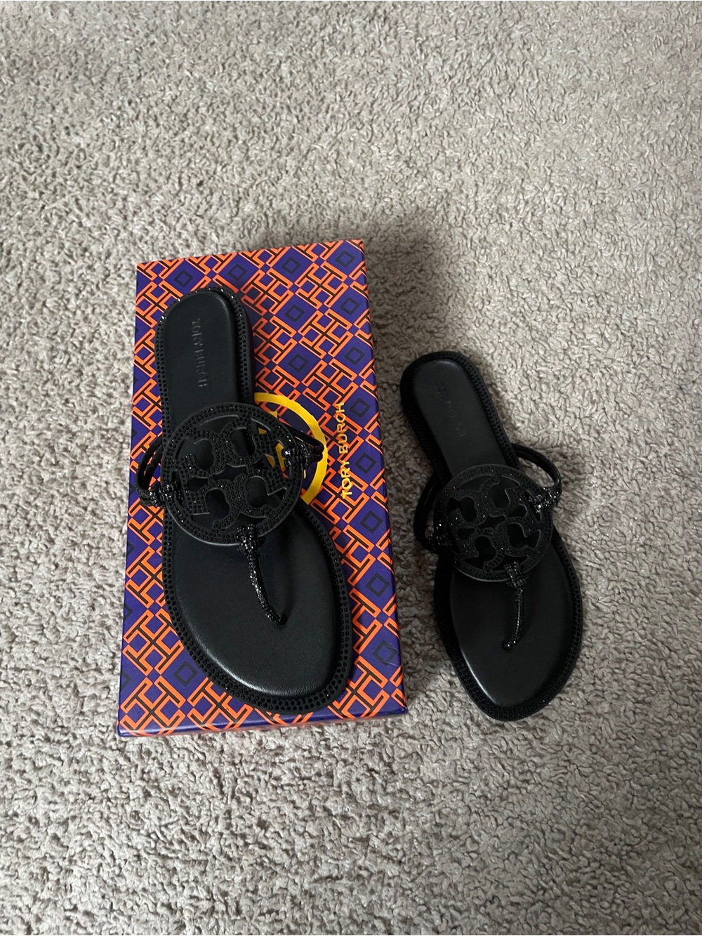 Tory Burch Black sandals
